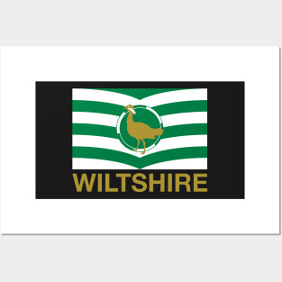 Wiltshire County Flag - England Posters and Art